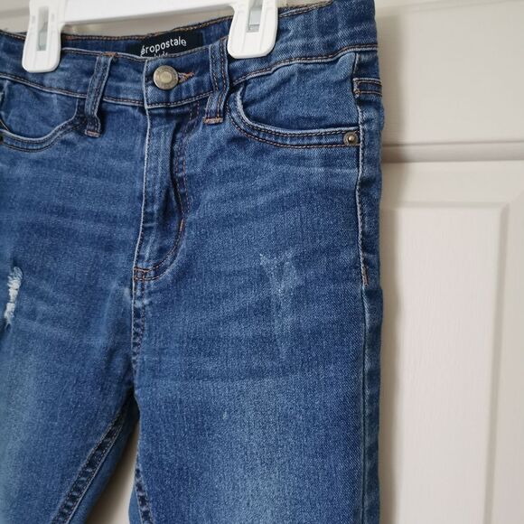 2/$20 Aeropostale kids girls jeans size 6 - Picture 2 of 4